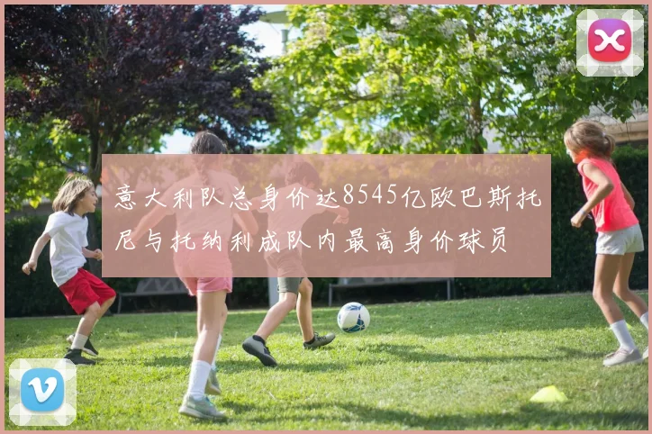 意大利队总身价达8545亿欧巴斯托尼与托纳利成队内最高身价球员